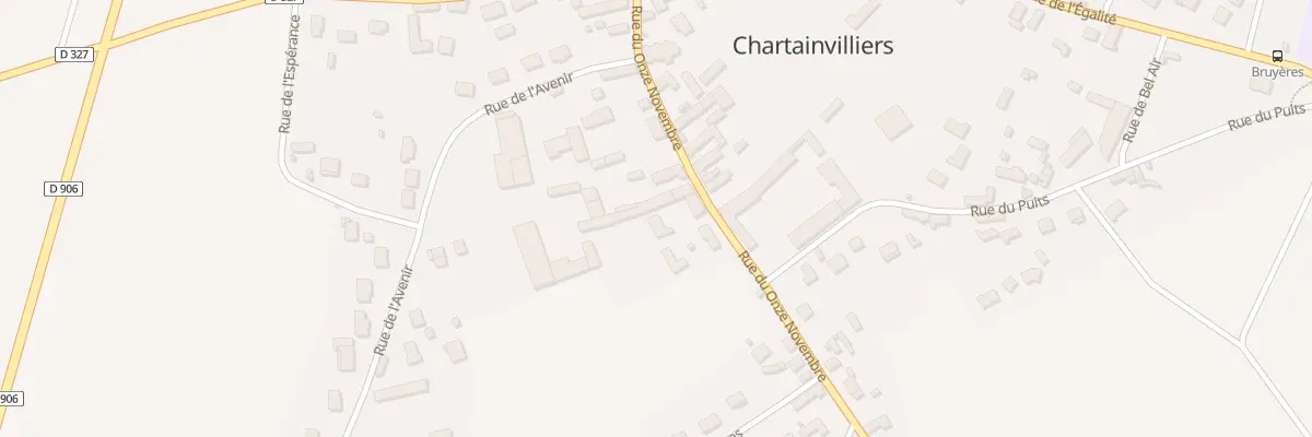 Plan du 18 Rue du Onze Novembre à Chartainvilliers