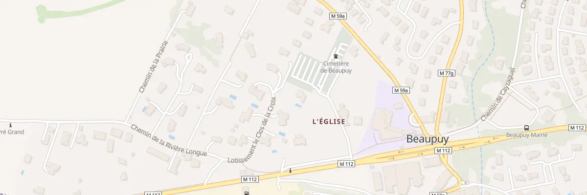 Plan du 6B Lot Le Clos de la Croix à Beaupuy
