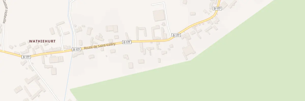 Plan du 394 Rte de Saint Valery à Lanchères