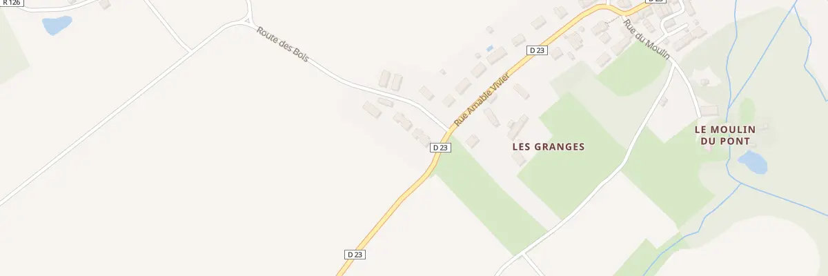 Plan du 3 Rte des Bois à Moulins-sur-Céphons