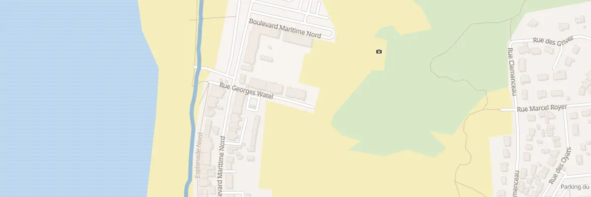 Plan du 9002 Rue Georges Watel à Fort-Mahon-Plage
