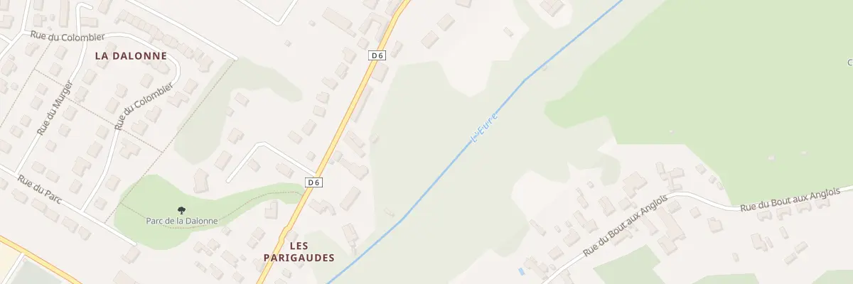 Plan du 14 Av des Parigaudes à Jouy