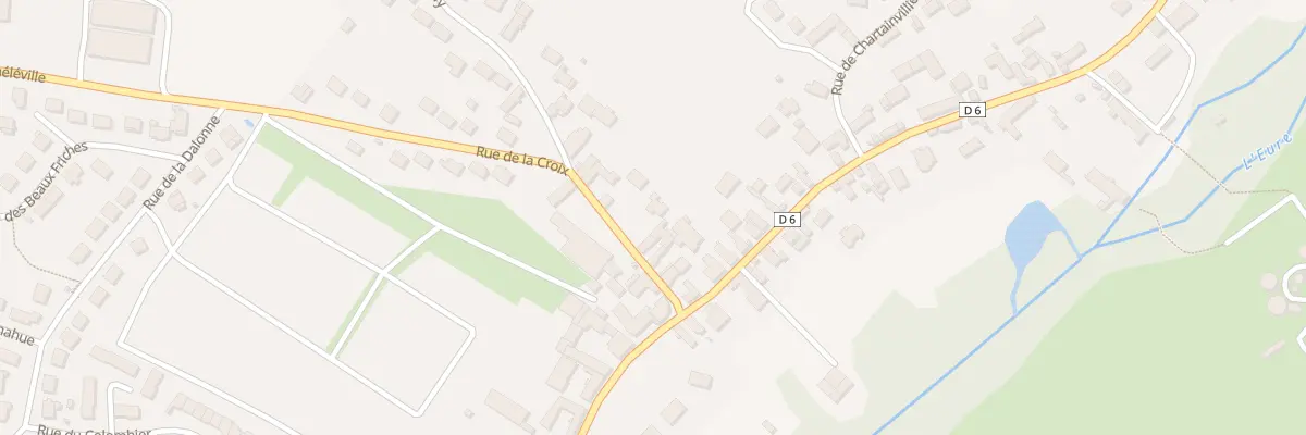 Plan du 6B Rue de la Croix à Jouy