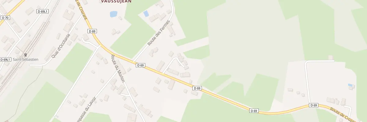 Plan du 11 Imp des Glycines - Vaussujean à Saint-Sébastien