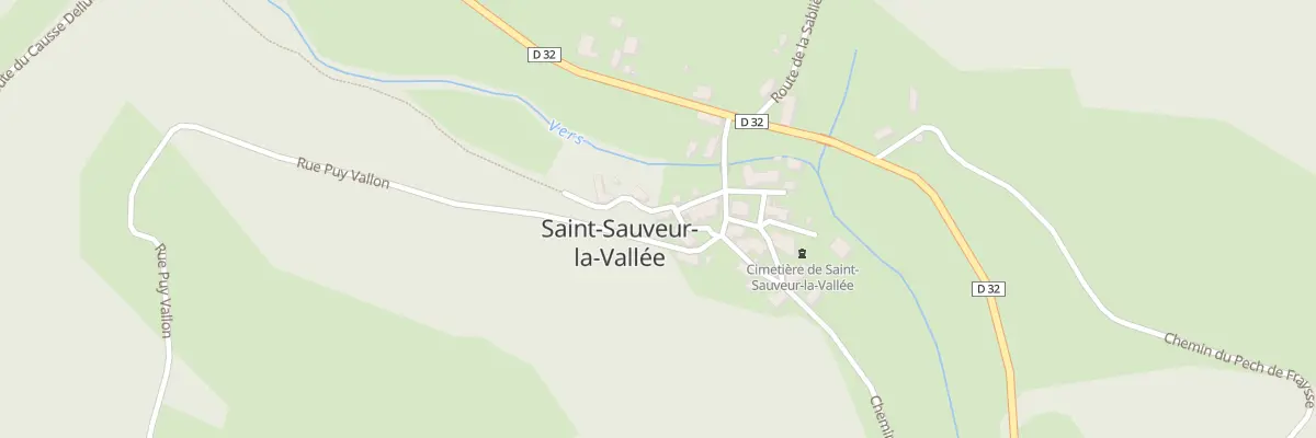 Plan du 5018 Saint Sauveur à Cœur de Causse