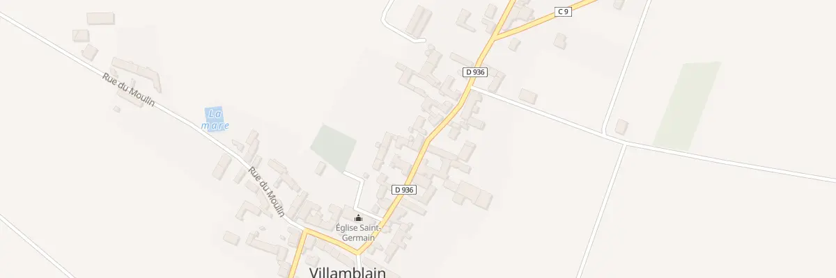 Plan du 13 Rue du Chateau d’Eau à Villamblain
