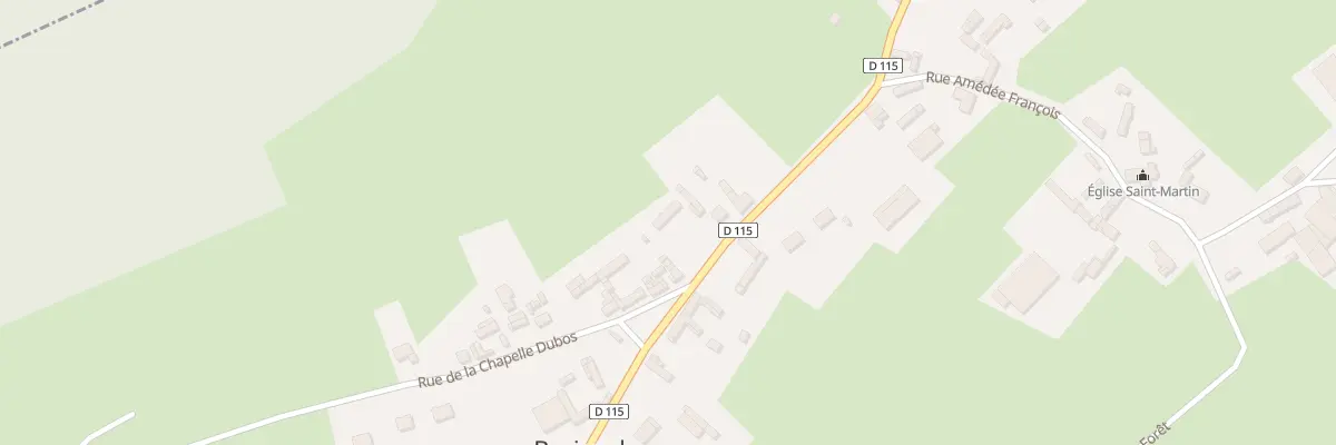 Plan du 27 Gr Grande Rue à Bazinval