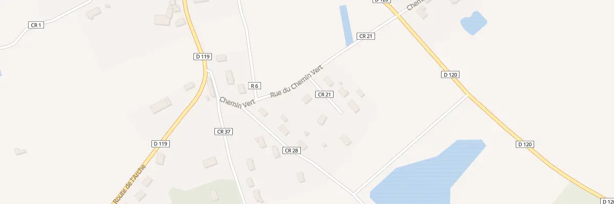 Plan de Che Vert à Fontaines-en-Sologne