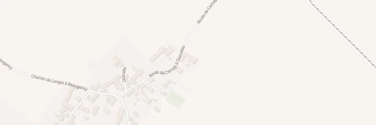 Plan du 30 Ourcelle à Josnes