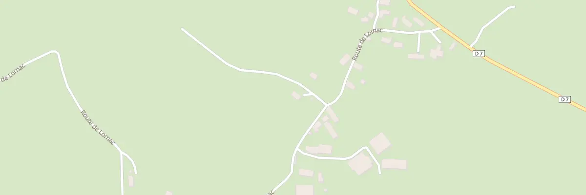 Plan du 304 Rte de Lornac à Perpezac-le-Noir