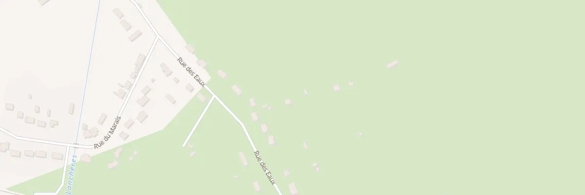 Plan du 9004 Rue des Eaux à Lanchères
