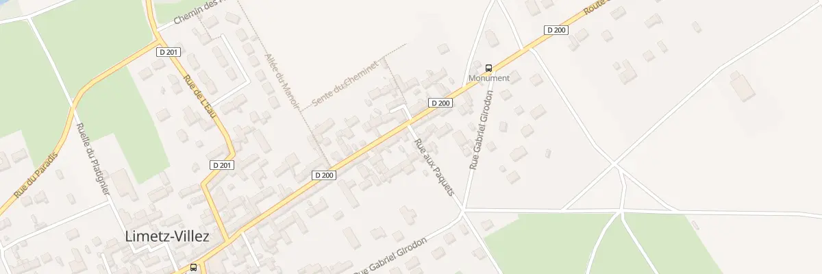 Plan du 2 Rue aux Paquets à Limetz-Villez