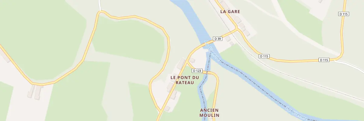 Plan du 9 Le Pont du Rateau à Saint-Denis-des-Murs