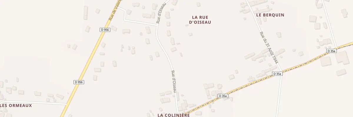 Plan du 19 Rue d’Oiseau à Selles-sur-Cher
