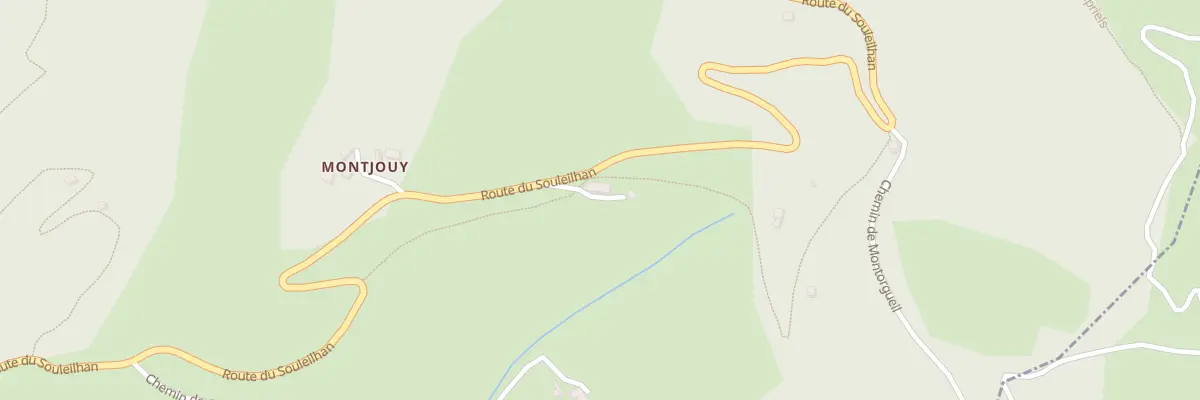 Plan du 1070 Rte du Souleilhan à Saurat