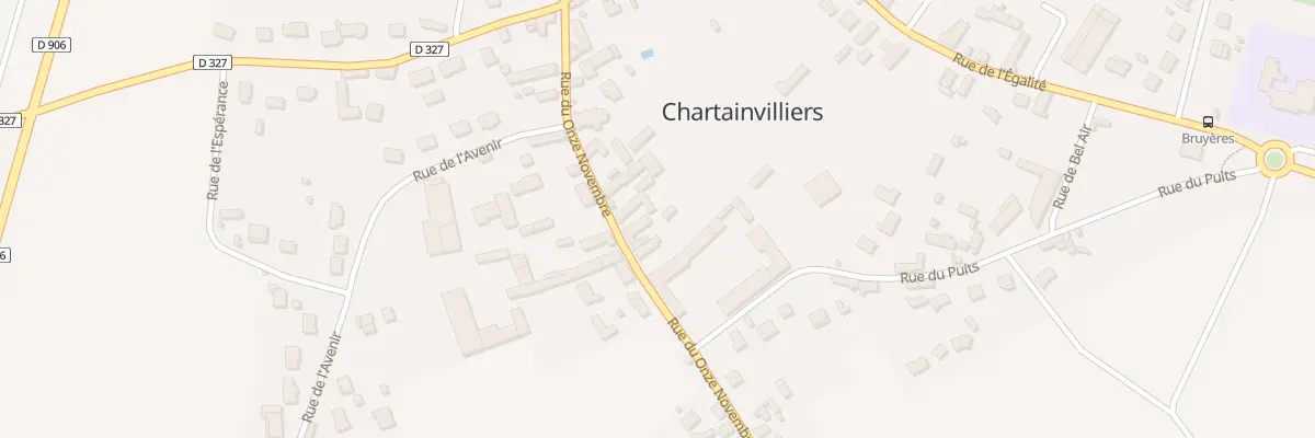 Plan du 21 Rue du Onze Novembre à Chartainvilliers