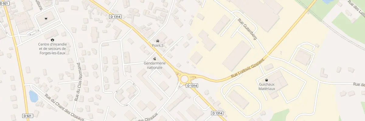Plan du 65 Rue de la Liberation à Forges-les-Eaux