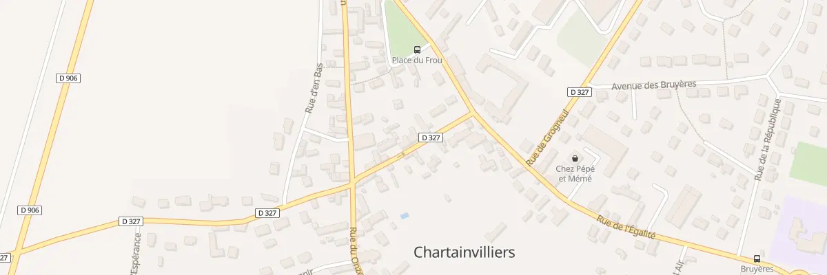 Plan du 6 Rue de la Mairie à Chartainvilliers