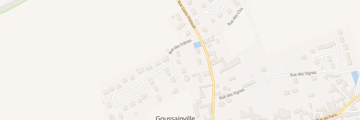 Plan du 2 Rue des Frenes à Goussainville