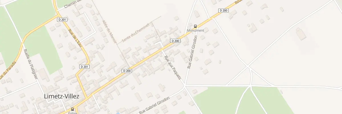 Plan du 1 Rue aux Paquets à Limetz-Villez