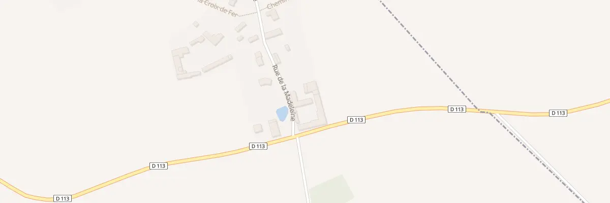 Plan du 2 Rue de la Madeleine à Saint-Laurent-la-Gâtine