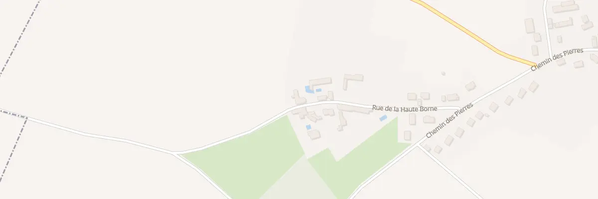 Plan du 12 Rue de la Haute Borne à Tilly