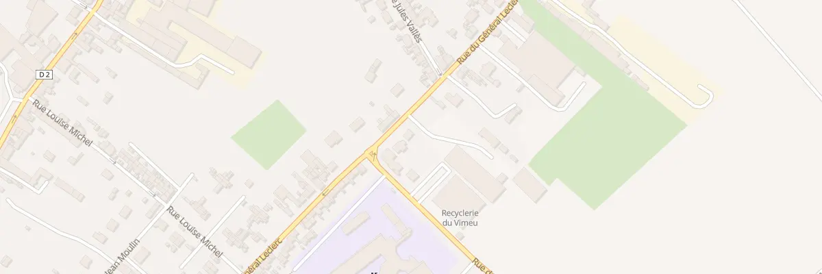 Plan du 75 Rue du Général Leclerc à Friville-Escarbotin