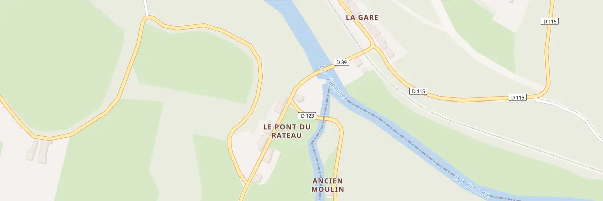 Plan du 4 Le Pont du Rateau à Saint-Denis-des-Murs