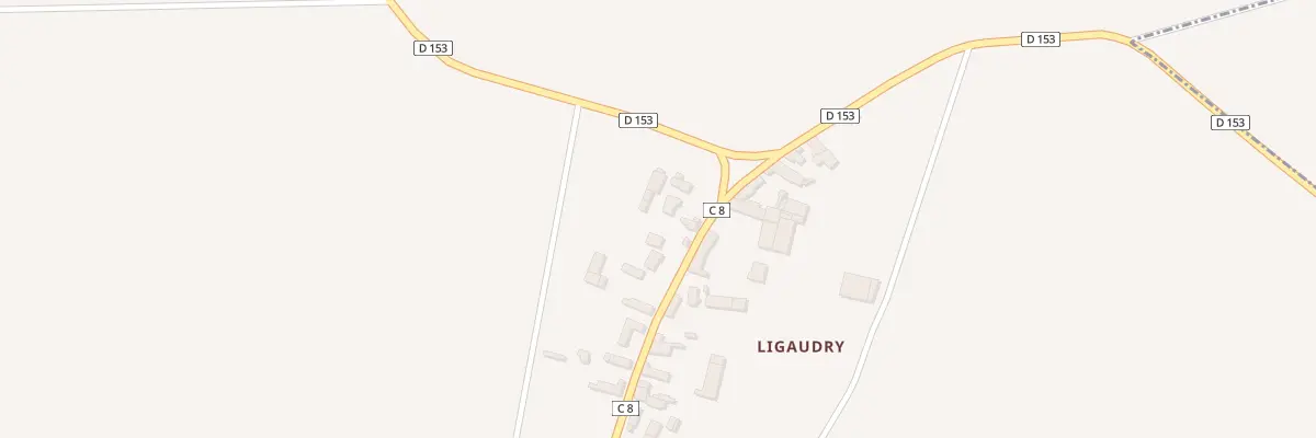Plan du 8 Ligaudry à Neuvy-en-Dunois