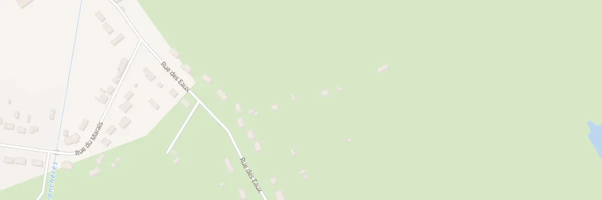 Plan du 9001F Rue des Eaux à Lanchères