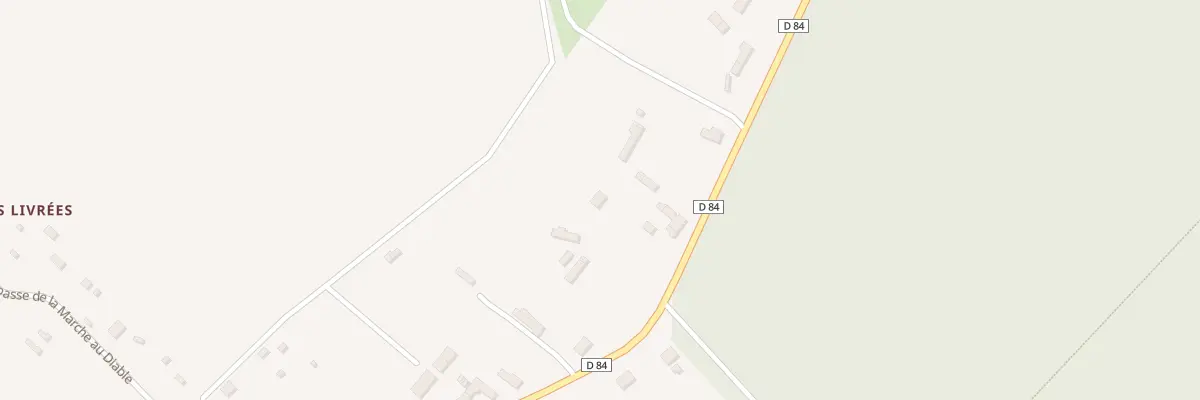 Plan du 52 Rte des Livrées à Beauvoir-en-Lyons