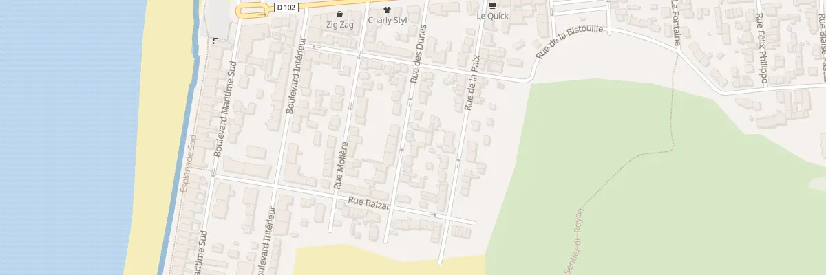 Plan du 153 Rue des Dunes à Fort-Mahon-Plage