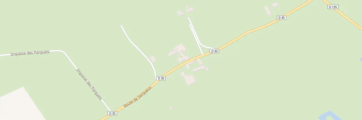 Plan du 350 Rte de Serqueux à Beaussault