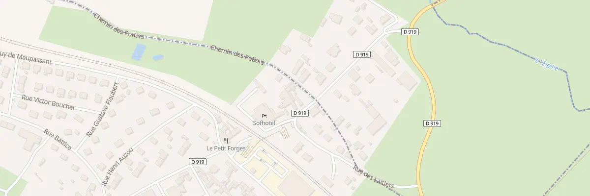 Plan du 63 Rue du Mal Leclerc à Forges-les-Eaux