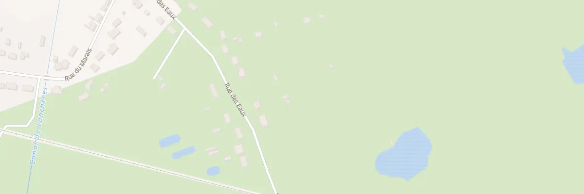 Plan du 772 Rue des Eaux à Lanchères