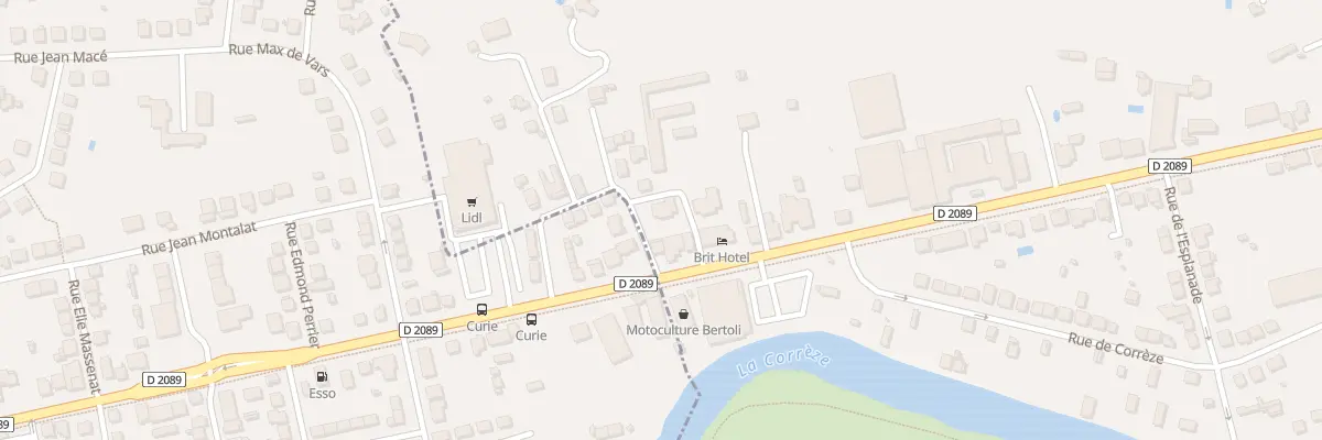 Plan du 2 Rue Du Rouchou Bas à Malemort