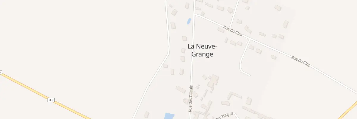 Plan du 12 Rue des Tilleuls à La Neuve-Grange