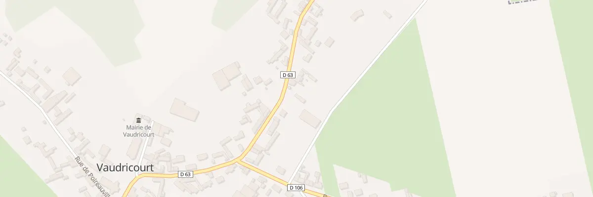 Plan du 14 Rue de Bas à Vaudricourt