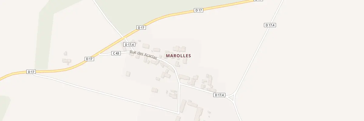 Plan du 20 Rue des Acacias aux Villages Vovéens