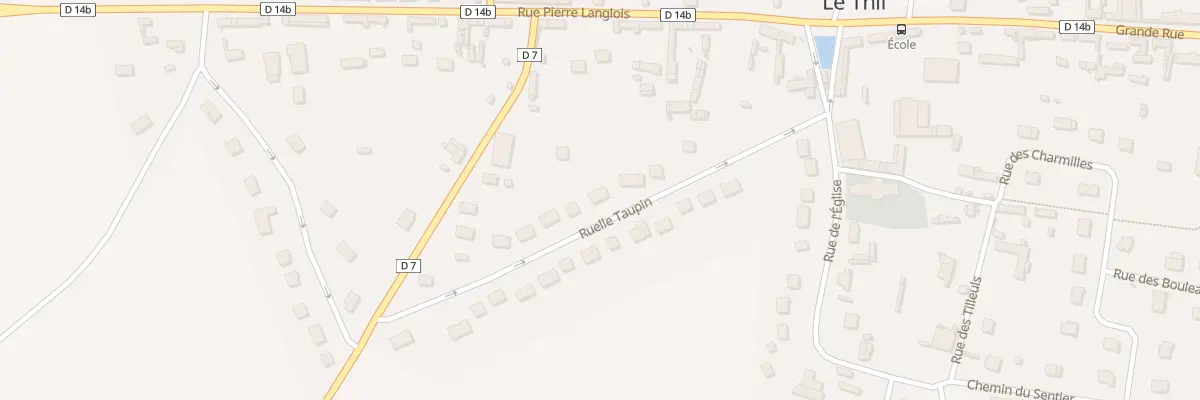 Plan du 16 Rle Taupin au Thil
