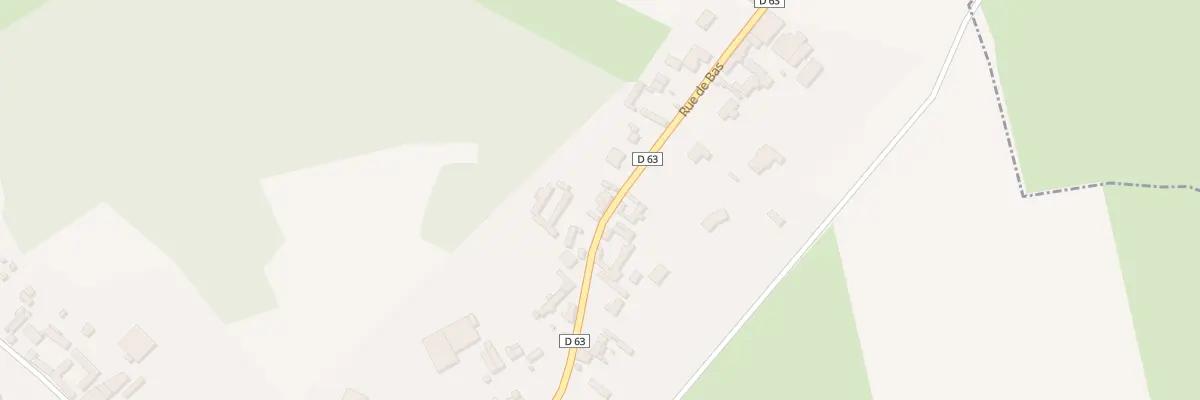 Plan du 29 Rue de Bas à Vaudricourt