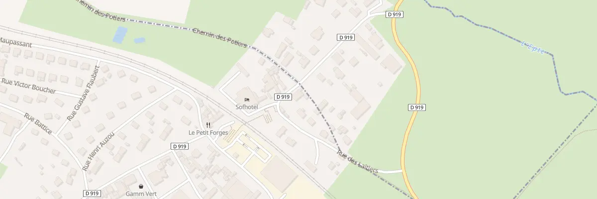 Plan du 52B Rue du Mal Leclerc à Forges-les-Eaux