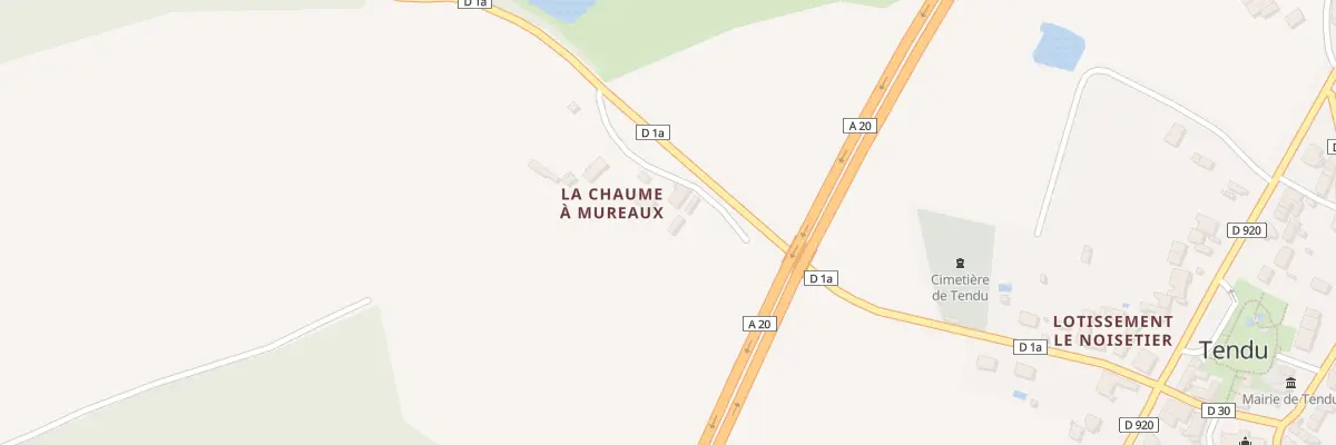 Plan du 5209 La Traire à Tendu