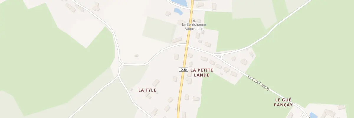 Plan du 14 Rte de Lothiers Gare à Luant