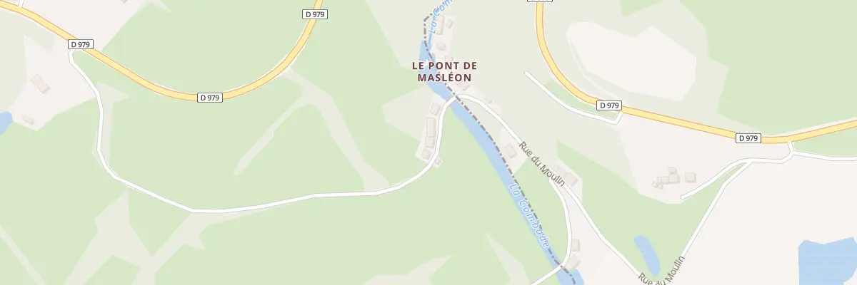Plan du 5143 Ponts de Masleon à Saint-Denis-des-Murs