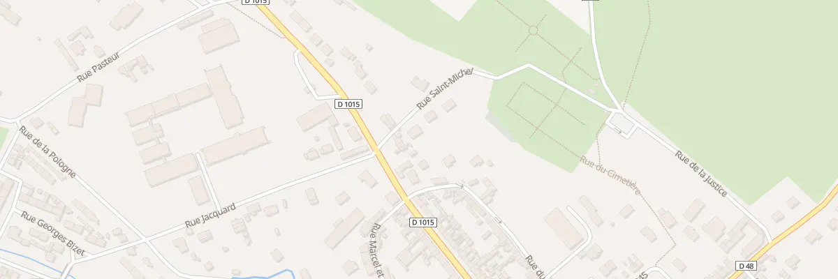 Plan du 1 Rue St Michel à Gamaches
