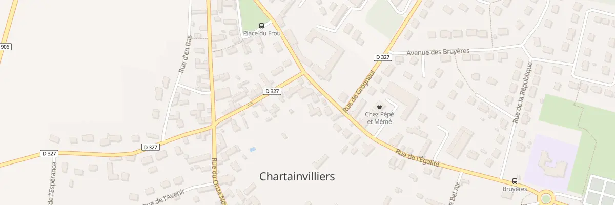 Plan du 2 Rue de l’Egalité à Chartainvilliers