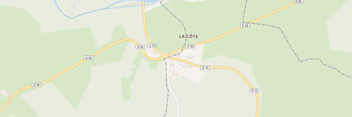 Plan du 5104 La Côte à Chamborand