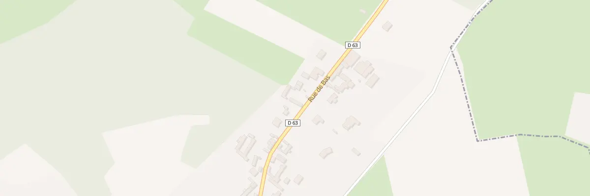 Plan du 39 Rue de Bas à Vaudricourt