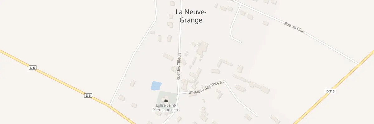 Plan du 17 Rue des Tilleuls à La Neuve-Grange